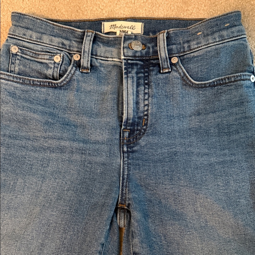 Madewell Light Blue High-Rise Denim Jeans